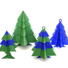 modüler Noel ağacı ev dekorasyon süsü sapin noel 3d print model - Mito3D