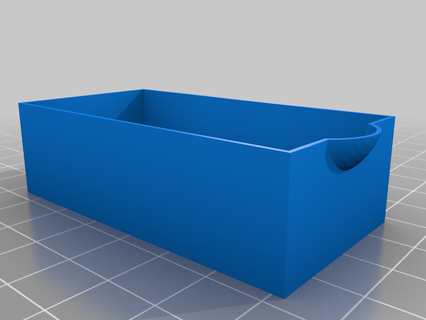 modular cajón electrónico componentes florero suelto ajuste electrónica 3d print model - Mito3D