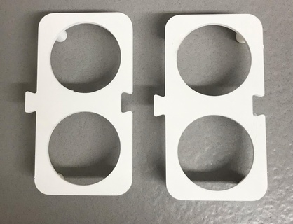 modüler Yumurta Kulp destek 2 4 6 8 ev Fincan buzdolabı halkı uyarlanabilir 3d print model - Mito3D