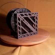 modular filamento de spool titular ferramenta Impressora 3d acessórios filamentchallenge 3d print model - Mito3D