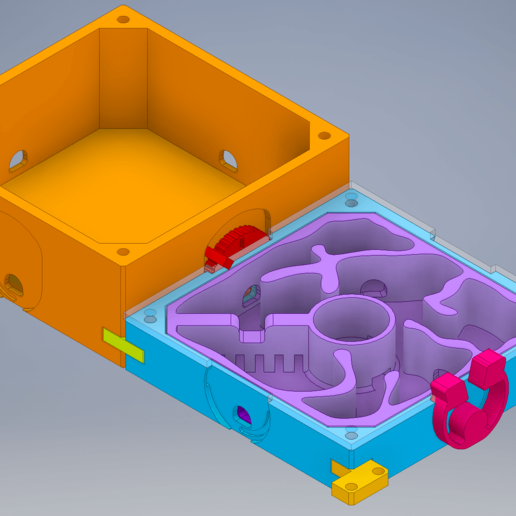 modulare formicarium gadget ant farm Kolonie 3D print model - Mito3D