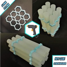 modular hot glue stick holder tool utilities tools 3d print model - Mito3D