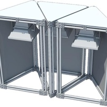 modulare di giardinaggio sistema casa agricoltura giardino interno urbano all'aperto 3d print model - Mito3D