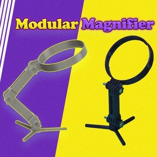 modular magnifier 3d print model - Mito3D