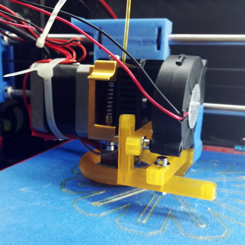 modüler montaj 5015 turbo fan prusa aracı 3D print model - Mito3D