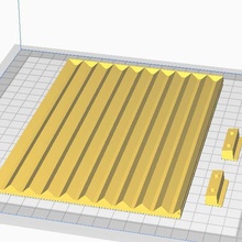 modular paintbrush tray 3d print model - Mito3D