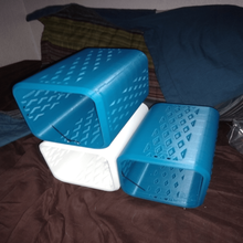 modularer pet-Schritte cubby Löcher home Schritte Haustiere 3d print model - Mito3D