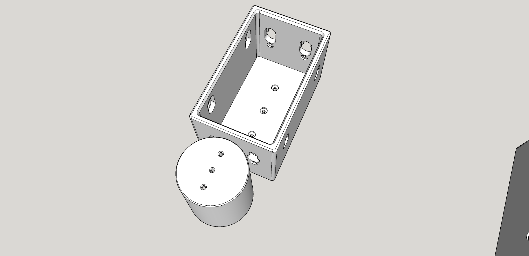 modulare pistola Conservazione scatola tazza titolare supporto veicolo macchina camion inserire Springfield glock ruger ar15 3D print model - Mito3D