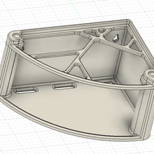modüler küçük banyo raf ev kabuğu kabuk depolama sistemi 3d print model - Mito3D