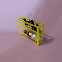 modular stackable nail polish rack fashion polich woman shelf 3d print model - Mito3D
