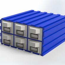 modulare Conservazione cassetto 3d print model - Mito3D