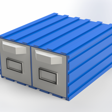 modulare Conservazione cassetto sistema 3d print model - Mito3D