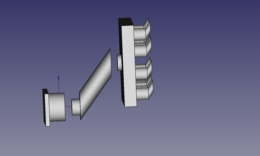 modular suporte intercambiável cabeça 3d print model - Mito3D