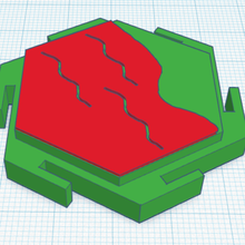 modular telha battletech terreno azulejos 3d print model - Mito3D