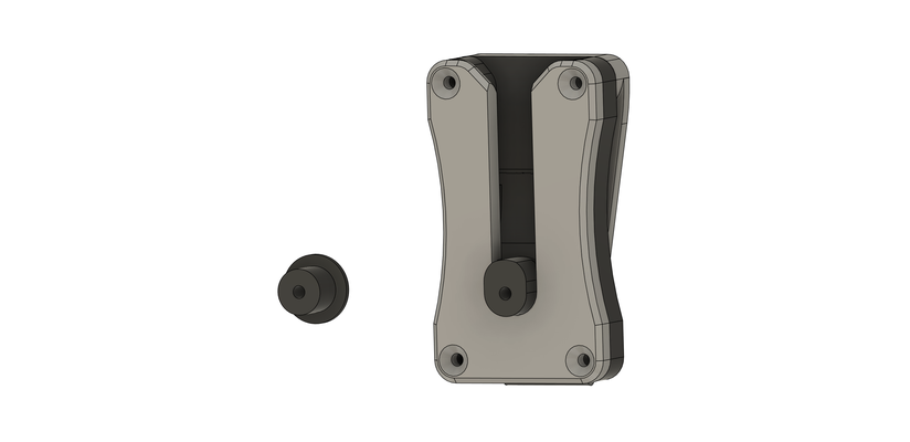 modular tool belt gecko clip holster accessorie 3d print model - Mito3D