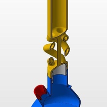 modüler Su boru 3d Yazdır model Sanat bong Sigara içmek ot esrar Ganja 3d print model - Mito3D