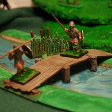 modulare l'acqua gioco 28mm scala storia miniatura paesaggio wargame wargames-giochi di guerra mappa 3d print model - Mito3D