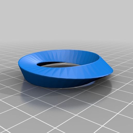 moebius 3 arte personalizzato matematica 3D print model - Mito3D