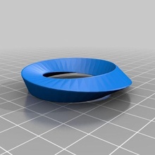 Moebius 3 art personnalisé math 3d print model - Mito3D