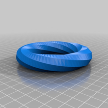 moebius-Ringe - quad-hexa octa Schmuck Ringe 3d print model - Mito3D