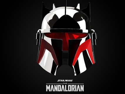 moff gideon helmet mandalorian season 3 morf beskar trooper armorer bo katan 3d print model - Mito3D