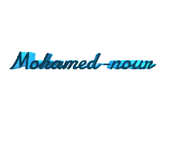 mohamed-nour boy male man first name decoration art home day bricoloup 3d 3d print model - Mito3D