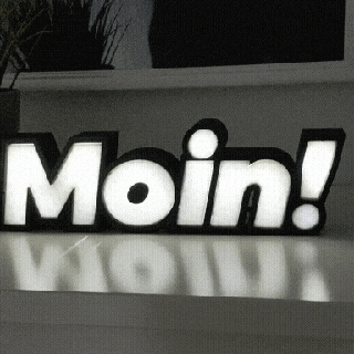 moin led light xxl free moin ostfriesland led ledlight light lower saxony free  3d print model - Mito3D