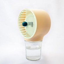 nem emici ev dekor sağlık eğlenceli funky retro renkli 3d print model - Mito3D