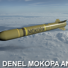 mokopa anti-tank missile military weapon tomahawk explosive ship submarine ballistic icbm sidewinder 3d print model - Mito3D