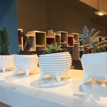 molcajete vaso di fiori linea casa la pianta fioriera giardino arredamento 3d print model - Mito3D