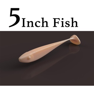 mold 5 inch fish stl step file cnc 3d print fishing pour open worm bass lure lake river 3d print model - Mito3D