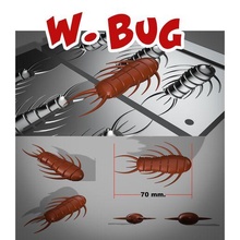 mold bug lure 3d stl file cnc print gadget fishing soft bait hook 3d print model - Mito3D