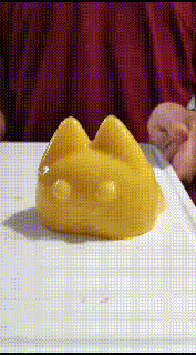mold counter kitten flan cat kitty tender gelatin cake 3d print model - Mito3D