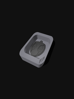 mold deadpool keychain keychain  3d print model - Mito3D