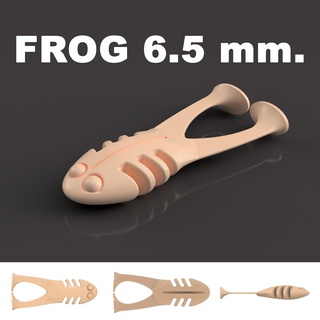 mold frog 65 cm stl step file cnc 3d print fishing pour open worm bass lure lake river 3d print model - Mito3D