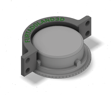 moule 1 cendrier ciment 3d print model - Mito3D