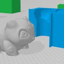 mofo plantador Panela bulbasauro gadget faça Pokémon concreto 3d print model - Mito3D