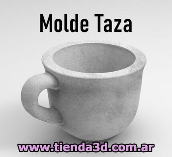 molde maceta taza 3d print model - Mito3D