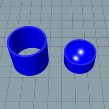 muffa sfera 2sm gratuito bagno bomba 3d print model - Mito3D