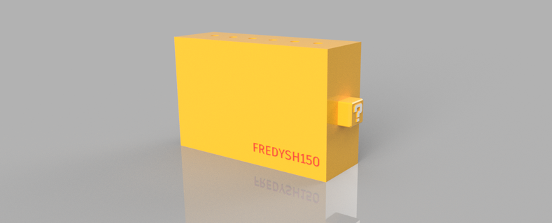 molde cubos Mario bros Bros cubo 3d print model - Mito3D