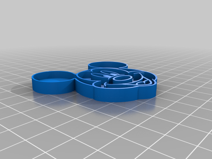 molde para galletas plastilina mickey mouse cortador de art 3d print model - Mito3D