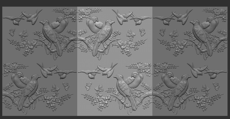 formen mauer textur panel of 63 3d modell klassisch geschnitzt dekoration sammlung dekor architektonisch möbel ornament schimmel kunst römisch antiquität griechisch barock dekorativ cnc 3d print model - Mito3D