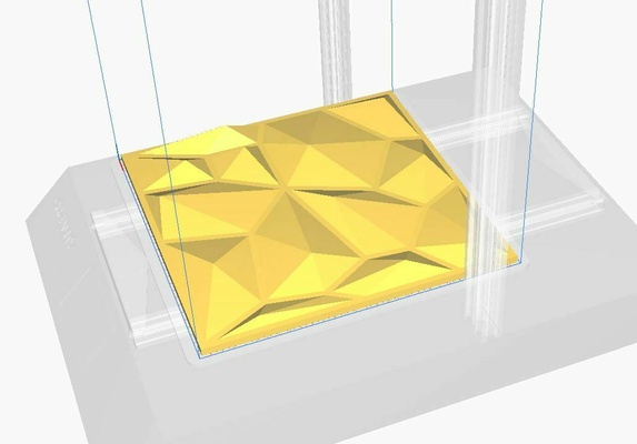 çerçeve decorativa 1 yüzden arquitectura 3d print model - Mito3D