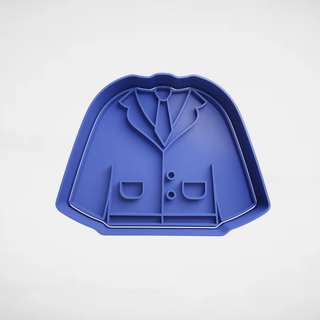 mole suit Home cookie cutter cookie cutters stl molds cutters cutter topa suit suit  3d print model - Mito3D