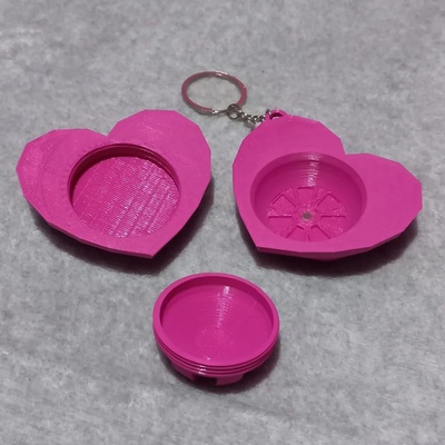 moledor poly heart grinder 3d print model - Mito3D