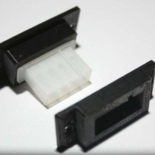 molex Masculin soutien panneau montage outil électronique 3d print model - Mito3D
