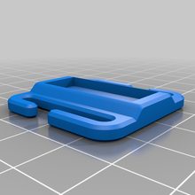 molle acqua tubo clip camelbak re modelled fusione 360 webb sport all'aperto 3d print model - Mito3D