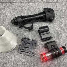 molle Gurtband-Platte-Taschenlampe clip-glo-Röhre verschiedene Taschenlampe montieren glotoob sport im freien 3d print model - Mito3D