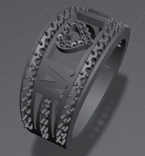 mom mother's day ring gift 3d print model - Mito3D