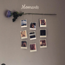 moments letter home art wall decor 3d print model - Mito3D